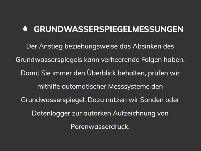 Grundwassermessung im Raum  Sachsen-Anhalt